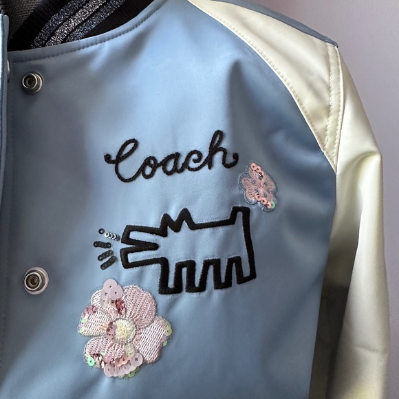 Coach x Keith Haring Embroidered Bomber Jacket - Picture 9 of 11
